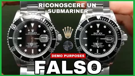 come riconoscere il rolex falso|Come capire se un Rolex è originale e non un falso in .